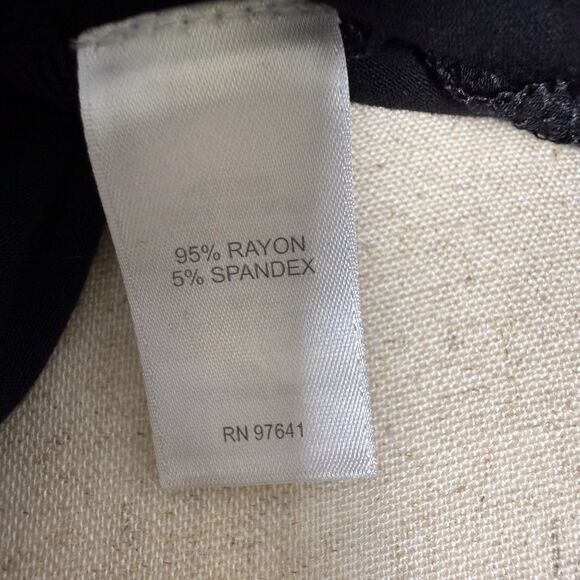 J. Jill Halter Neck Sleeveless Maxi Dress Size L Black 2 Pockets 2 Side Slits - Picture 10 of 12